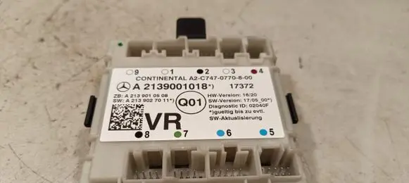 Mercedes-Benz E W213 Door control unit/module A2139001018 A2C7457770800