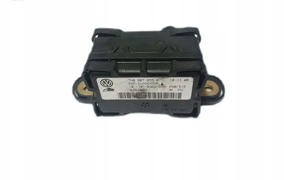 Volkswagen Golf V ESP acceleration yaw rate sensor 7H0907655A
