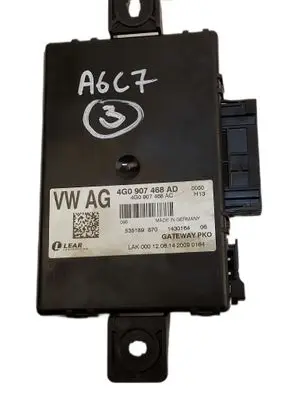 Audi A6 S6 C7 4G Gateway control module 4G0907468AD