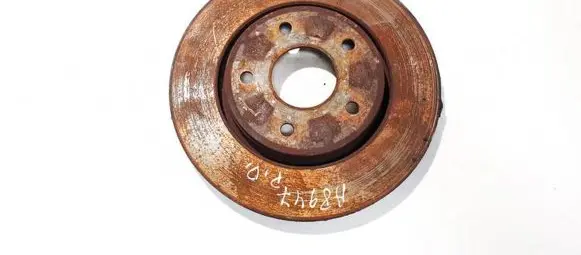 Dodge Journey Front brake disc ventiliuojamas