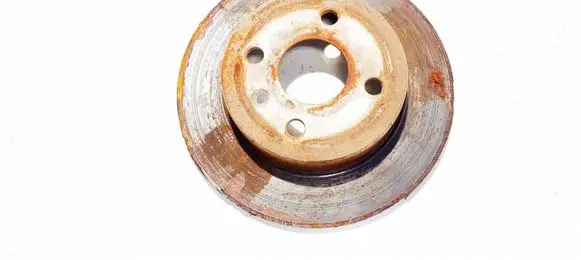Opel Astra G Rear brake disc neventiliuojamas
