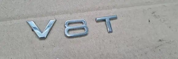 Audi A6 S6 C6 4F Fender model badge letters 