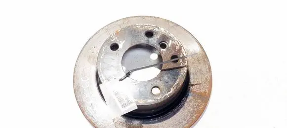 BMW 1 E81 E87 Rear brake disc neventiliuojamas