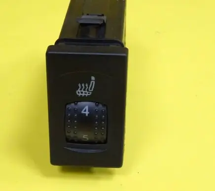 Volkswagen Sharan Seat heating switch 7M3963564
