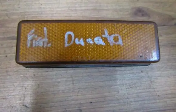 Fiat Ducato Front fender indicator light 4951 38065