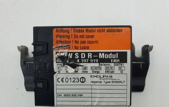 BMW 3 E46 Alarm control unit/module 