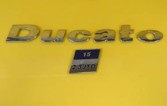 Fiat Ducato Manufacturers badge/model letters 