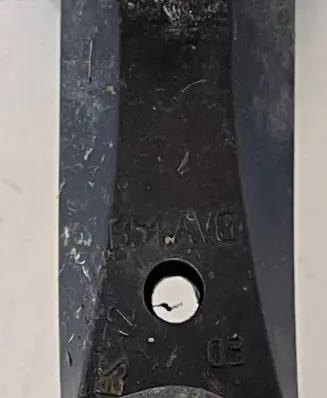 Citroen C4 I Front door check strap stopper 851AVG