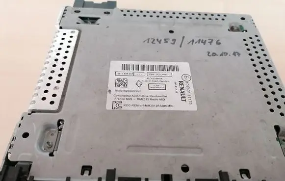 Navigation unit CD/DVD player