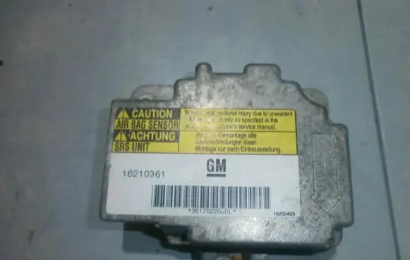 Opel Sintra Airbag control unit/module 16210361