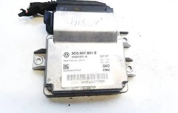 Volkswagen PASSAT B6 Airbag control unit/module 3c0907801e 16421001-a