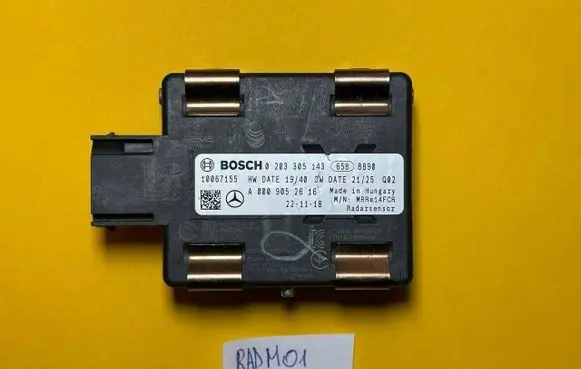 Mercedes-Benz C W205 Distronic sensor radar 0203305143 10067155 A0009052616