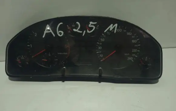 Audi A6 S6 C5 4B Speedometer (instrument cluster) 4B0919860E 110008888001