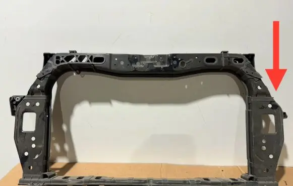 KIA Rio Radiator support slam panel 641011W000