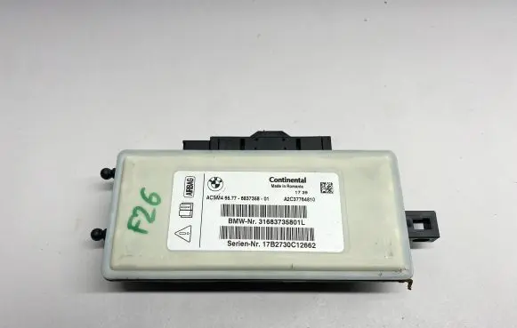 BMW X4 F26 Airbag control unit/module 6837358 65776837358