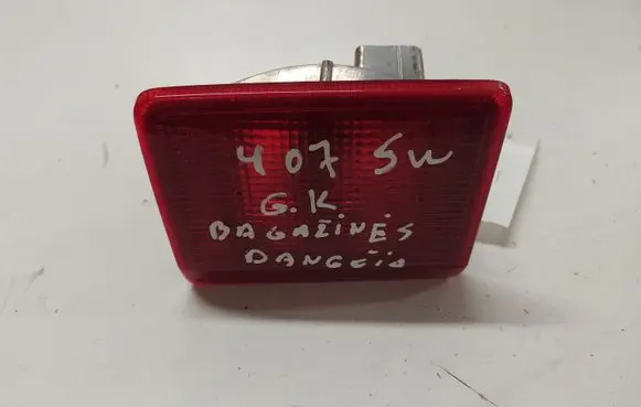 Peugeot 407 Tailgate rear/tail lights 9646507480