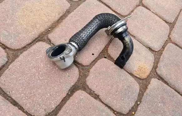 Opel Astra J Exhaust gas pipe 51TYS