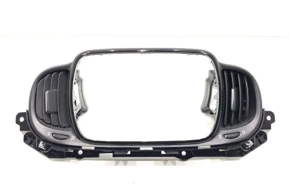 Fiat 500 Dashboard side air vent grill/cover trim 735735288