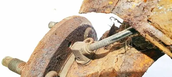 Chevrolet Captiva ABS brake wheel speed sensor 