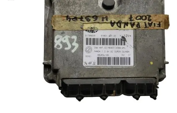 Fiat Panda 141 Engine ECU kit and lock set 51798638 51798638 61601.407.00