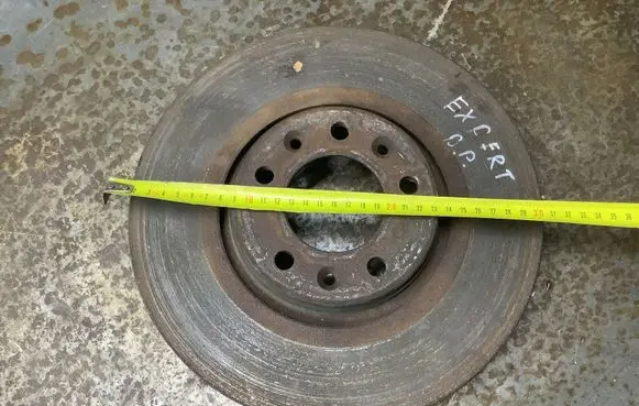 Peugeot Expert Front brake disc