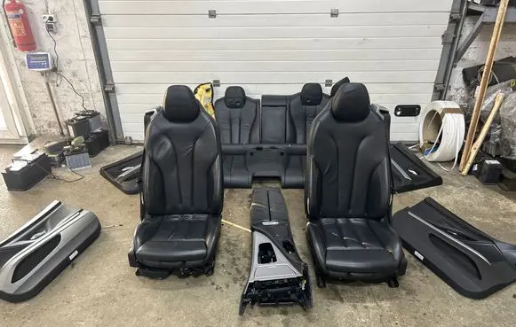 BMW 6 F06 Gran coupe Seat and door cards trim set 7474963