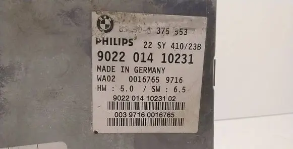 BMW 7 E38 Video control module 085650054 037648