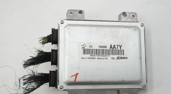Opel Astra J Engine control unit/module 12649905