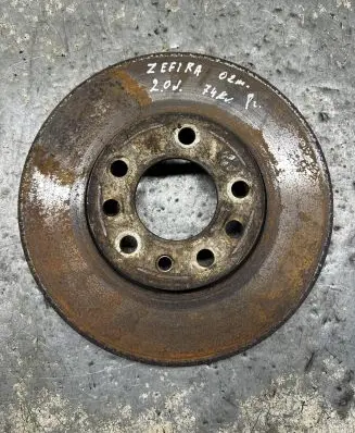 Opel Zafira A Front brake disc