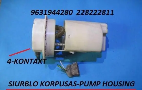 Citroen Xsara In-tank fuel pump 9631944280 228222811