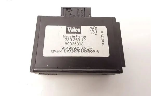 Peugeot 607 Ignition relay 9649992580 89035093