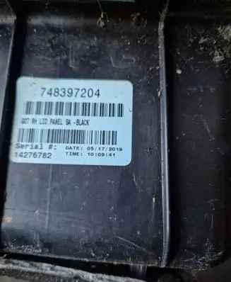 BMW X7 G07 Glove box in trunk 5A018A0 14276782 7483972