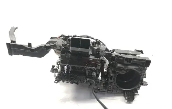 Interior heater climate box assembly