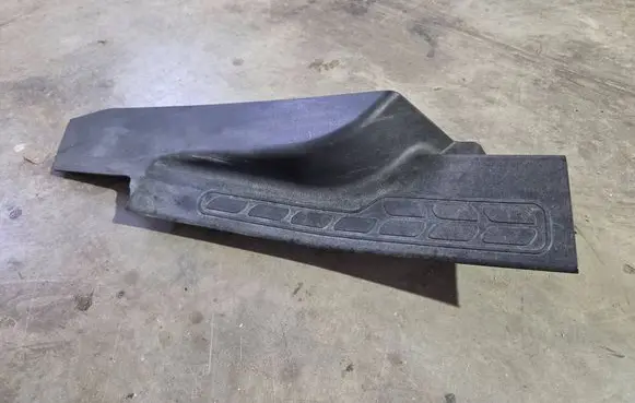 Fiat Doblo Rear sill trim cover 735456756 H110 EK1557
