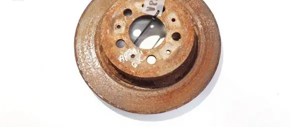 Volvo S60 Rear brake disc neventiliuojamas