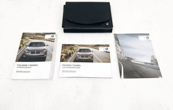 BMW 7 F01 F02 F03 F04 Owners service history hand book