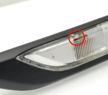 Volkswagen Caddy Front fender indicator light 2K5949101