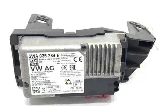 Skoda Kodiaq Bluetooth control unit module 5WA035284E