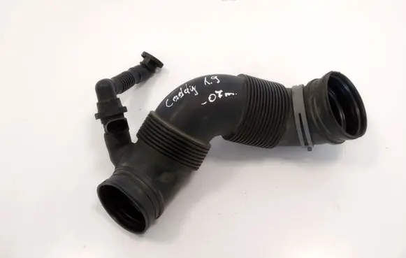 Volkswagen Caddy Turbo air intake inlet pipe/hose 3C0129654N 03G103493D