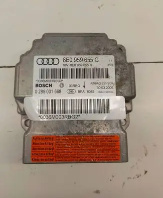Audi A4 S4 B7 8E 8H Airbag control unit/module 8E0959655G 0285001668