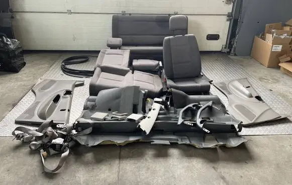 Renault Maxity Seat and door cards trim set 