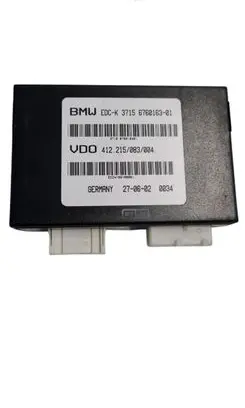 BMW 7 E65 E66 Suspension control unit/module 37156760163