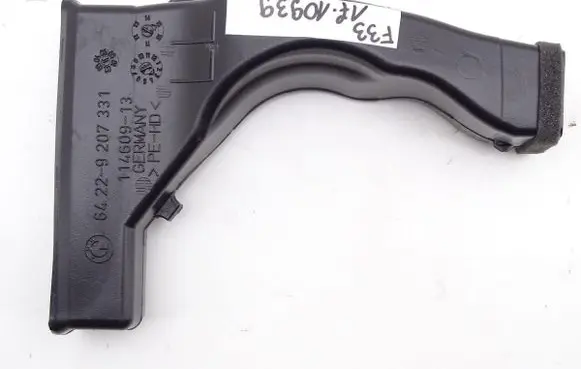 BMW 4 F32 F33 Air micro filter air duct channel part 9207331