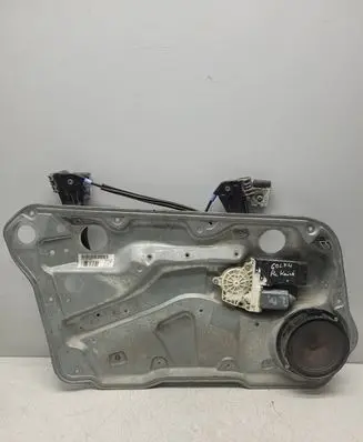Volkswagen Golf IV Front door manual window regulator 1J4837755