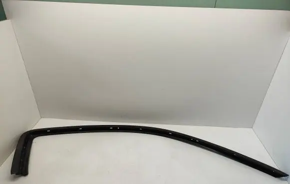 Front door glass trim molding