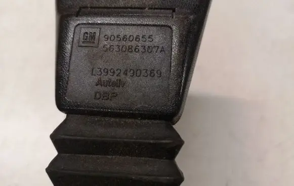 Opel Astra G Front seatbelt buckle 90560655 563086307A