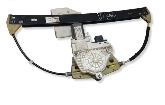 Audi A6 S6 C6 4F Rear door window regulator with motor 4F0959802C 1101997000201 21072005A