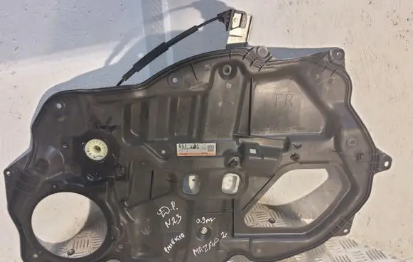 Mazda 2 Front window lifting mechanism without motor D6515897X