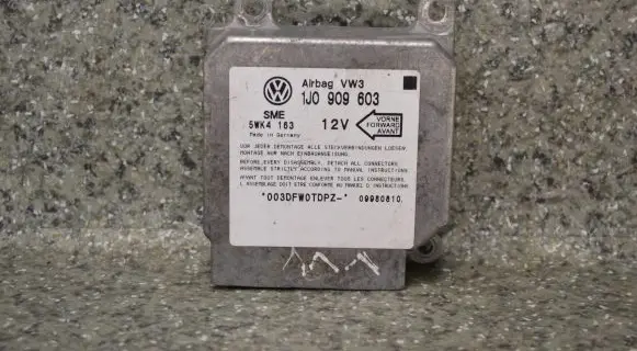 Volkswagen Sharan Airbag control unit/module 1J0909603 09980810 5WK4163