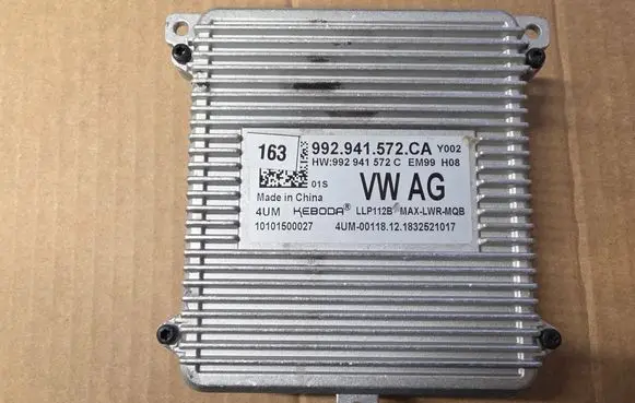 Volkswagen PASSAT B8 LED ballast control module 992941572CA